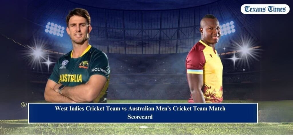 west indies cricket team vs australian men's cricket team match scorecard